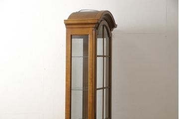 中古　DREXEL HERITAGE(ドレクセルヘリテイジ)　エレガントな雰囲気を醸し出すキュリオケース(飾り棚、ガラスケース、ショーケース)(R-058771)