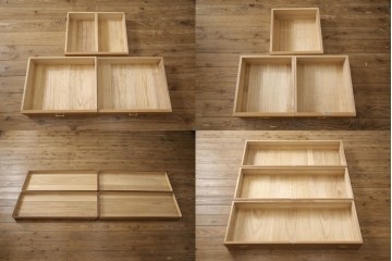 中古　美品　最高級　桐の松山(松山家具)　抜群の収納力!明るい木色と金色の金具が気品を漂わせる大阪泉州総桐箪笥　定価約200万円　(R-058783)