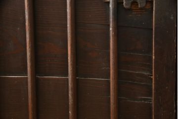 和製アンティーク　ヒノキ材　和の趣あふれる佇まいが魅力的な二段重ね階段箪笥(時代箪笥、和タンス、収納箪笥)(R-058804)