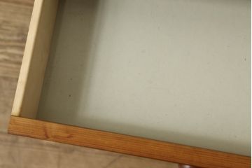 美品　デンマークビンテージ　チーク材　シンプルな中に木の温もりが感じられるサイドキャビネット(サイドテーブル、ヴィンテージ)(R-058806)