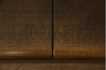 中古　オーク材　柏木工(KASHIWA)　WILDERNESS(ウィルダネス)　木の温かみを感じられる2人掛けベンチ(定価約14万円)(長椅子、板座チェア)(R-058826)