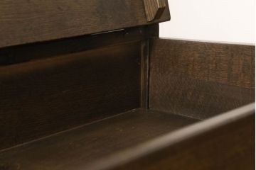 中古　美品　オーク材　柏木工(KASHIWA)　WILDERNESS(ウィルダネス)　木の温かみを感じられるベンチ(板座チェア)(R-058827)