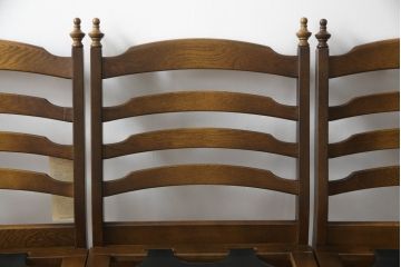 中古　美品　飛騨産業　キツツキ　穂高シリーズ　絵画のようなファブリックが素敵な3人掛けソファ(三人掛け、3P、アームソファ)(R-058830)