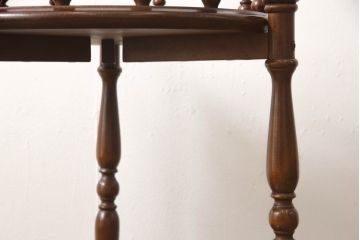 和製ビンテージ　美品　柏木工　店舗什器にもオススメ! クラシカルなキャスターワゴン(サイドテーブル、サイドワゴン、ヴィンテージ)(R-058839)