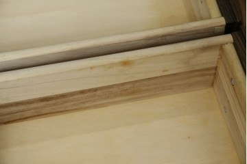 中古　美品　KASHIWA(柏木工)　オーク材　WILDERNESS(ウィルダネス)　カントリーな雰囲気ただよう食器棚(定価約54万円)(戸棚、収納棚、キャビネット)(R-058842)