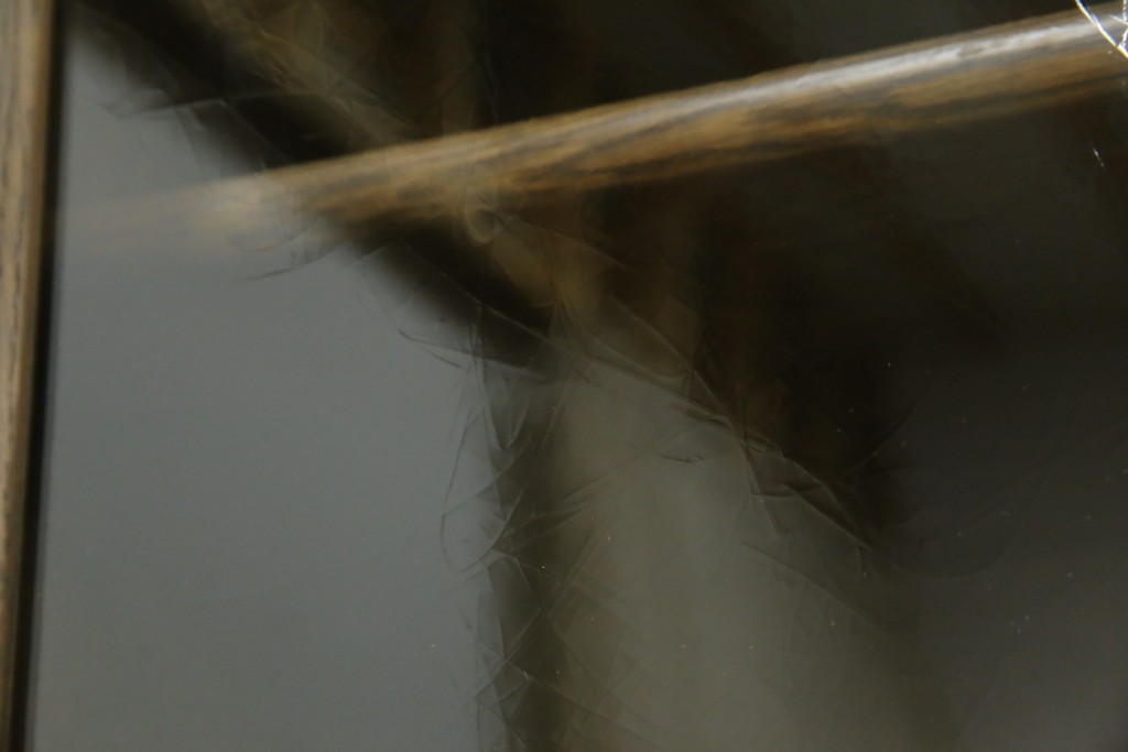 中古　美品　KASHIWA(柏木工)　オーク材　WILDERNESS(ウィルダネス)　カントリーな雰囲気ただよう食器棚(定価約54万円)(戸棚、収納棚、キャビネット)(R-058842)