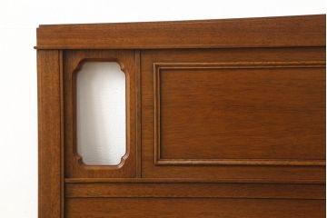 中古　美品　DREXEL HERITAGE(ドレクセルヘリテイジ)　Triune(トライユン)　シモンズマットレス　落ち着いた雰囲気づくりを叶えるベッド(セミダブル)(R-058843)