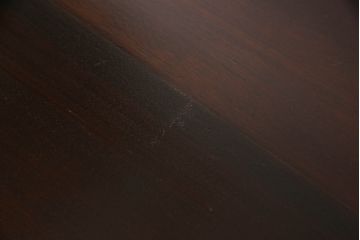 中古　美品　松本民芸家具　クラシカルな脚がおしゃれなT型食卓(ダイニングテーブル、4人掛け、6人掛け)(R-058861)