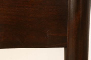 中古　美品　松本民芸家具　特注!ベッドガード付き!!　637型ベッド(タタミ)S　和モダンな空間づくりに活躍するベッド(シングル、畳)(定価約43万円)(R-058869)