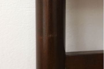 中古　美品　松本民芸家具　特注!ベッドガード付き!!　637型ベッド(タタミ)S　和モダンな空間づくりに活躍するベッド(シングル、畳)(定価約43万円)(R-058869)