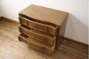 中古　美品　DREXEL HERITAGE(ドレクセルヘリテイジ)　Grand Villa(グランドヴィラ)　クラシカルな佇まいが魅力のチェスト(引き出し、サイドチェスト)(R-058877)