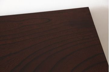 中古　美品　伝統民芸家具　岩谷堂箪笥　本漆　ボリュームのある金具が目を引く小箪笥(車箪笥、和箪笥、収納タンス、サイドチェスト)(R-058880)