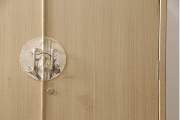 中古　秀鳳刻　上質な和の趣を演出する加茂桐箪笥(胴厚、四方丸、桐たんす、和タンス、収納箪笥、着物箪笥)(R-058881)
