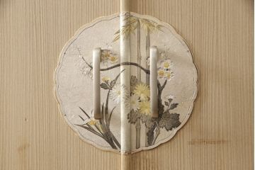 中古　秀鳳刻　上質な和の趣を演出する加茂桐箪笥(胴厚、四方丸、桐たんす、和タンス、収納箪笥、着物箪笥)(R-058881)