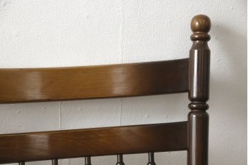ビンテージ家具　レア!　TOYO FURNITURE(トーヨーファニチャー)製　ブナ材製のナチュラルなロッキングチェア(アームチェア、揺り椅子、イス、ヴィンテージ)(R-058885)