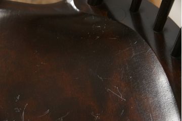 中古　松本民芸家具　フープバックの背もたれがおしゃれな#72型・リーチチェア2脚セット(ダイニングチェア、ウィンザーチェア、ウインザーチェア)(R-058886)