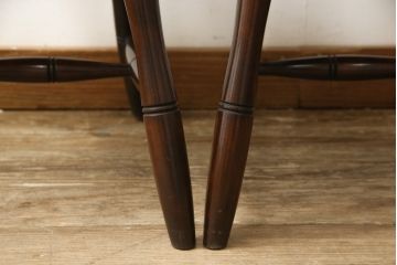中古　松本民芸家具　フープバックの背もたれがおしゃれな#72型・リーチチェア2脚セット(ダイニングチェア、ウィンザーチェア、ウインザーチェア)(R-058886)