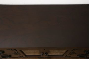 中古　美品　岩谷堂箪笥　どっしりとした重厚感ある佇まいが魅力的なテレビ台(ローボード、収納棚、戸棚、引き出し)(R-058899)