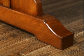 中古　美品　横浜ダニエル(daniel)　A-314　木の温もりを感じるベンチテーブル(定価約60万円)(ダイニングテーブル、机、4〜6人用)(R-058902)