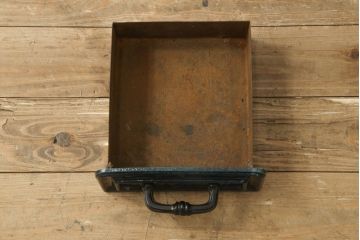 フランスビンテージ　希少!!　細やかなデザインと経年による風合いが味わい深い石炭ストーブ(練炭ストーブ、石炭焜炉、コンロ、ヴィンテージ)(R-058913)