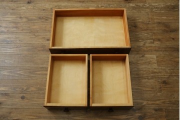 中古　美品　松本民芸家具　和・洋どちらの空間にも合わせやすいシックなサイドボード　(R-058931)