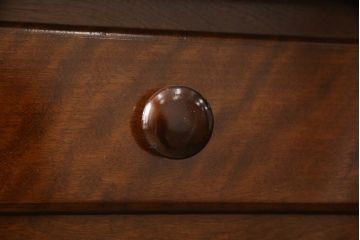 中古　美品　松本民芸家具　和・洋どちらの空間にも合わせやすいシックなサイドボード(収納棚、カウンターテーブル、キャビネット)(R-058931)