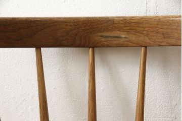 希少!　ヴィンテージ　美品　オリジナル　ジョージナカシマ　STRAIGHT BACKED CHAIR(ストレートバックチェア)　CN121　シンプルで洗練された佇まいが美しいチェア(ジョージ・ナカシマ、ダイニングチェア、板座チェア、イス、椅子、ビンテージ)(R-058953)