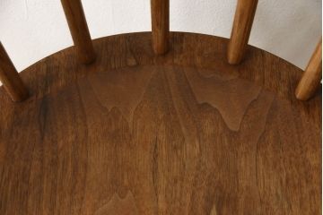 希少!　ヴィンテージ　美品　オリジナル　ジョージナカシマ　STRAIGHT BACKED CHAIR(ストレートバックチェア)　CN121　シンプルで洗練された佇まいが美しいチェア(ジョージ・ナカシマ、ダイニングチェア、板座チェア、イス、椅子、ビンテージ)(R-058953)