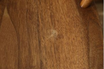 希少!　ヴィンテージ　美品　オリジナル　ジョージナカシマ　STRAIGHT BACKED CHAIR(ストレートバックチェア)　CN121　シンプルで洗練された佇まいが美しいチェア(ジョージ・ナカシマ、ダイニングチェア、板座チェア、イス、椅子、ビンテージ)(R-058953)