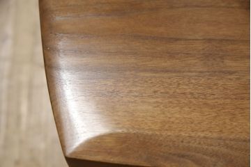 希少!　ヴィンテージ　美品　オリジナル　ジョージナカシマ　STRAIGHT BACKED CHAIR(ストレートバックチェア)　CN121　シンプルで洗練された佇まいが美しいチェア(ジョージ・ナカシマ、ダイニングチェア、板座チェア、イス、椅子、ビンテージ)(R-058953)