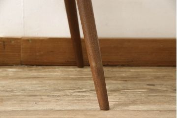 希少!　ヴィンテージ　美品　オリジナル　ジョージナカシマ　STRAIGHT BACKED CHAIR(ストレートバックチェア)　CN121　シンプルで洗練された佇まいが美しいチェア(ジョージ・ナカシマ、ダイニングチェア、板座チェア、イス、椅子、ビンテージ)(R-058953)