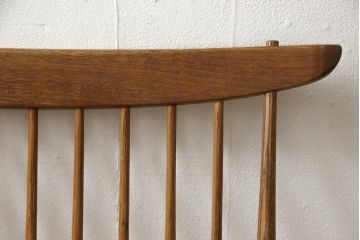 ヴィンテージ　ジョージナカシマ　LOUNGE ARM(ラウンジアーム)　One Arm(ワンアーム、片肘)　CN103　モダンに洗練された右アーム付きラウンジチェア(ジョージ・ナカシマ、イス、椅子、ビンテージ)(R-058954)