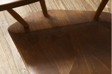 ヴィンテージ　ジョージナカシマ　LOUNGE ARM(ラウンジアーム)　One Arm(ワンアーム、片肘)　CN103　モダンに洗練された右アーム付きラウンジチェア(ジョージ・ナカシマ、イス、椅子、ビンテージ)(R-058954)