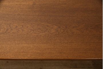 デンマークヴィンテージ　美品　チーク材　ナチュラルテイストの空間づくりにおすすめ!シンプルなデザインのダイニングテーブル(4人掛け、6人掛け、ビンテージ)(R-058970)