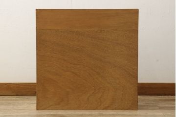 中古　美品　国産手造り家具　三方檜(ヒノキ)材　引き出し27杯　雑多な小物類の収納に! シンプルなチェスト(ドロワー、小物収納、薬タンス)(R-058989)