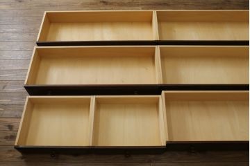 中古　美品　北海道民芸家具　品のある佇まいが魅力的なチェスト(着物箪笥、洋服タンス、整理箪笥、和たんす、引き出し)(R-058997)