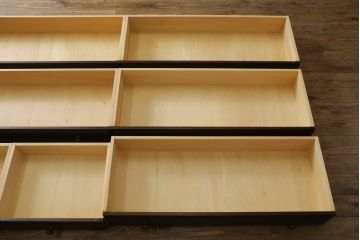 中古　美品　北海道民芸家具　品のある佇まいが魅力的なチェスト(着物箪笥、洋服タンス、整理箪笥、和たんす、引き出し)(R-058997)