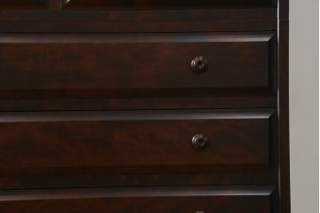 中古　美品　北海道民芸家具　品のある佇まいが魅力的なチェスト(着物箪笥、洋服タンス、整理箪笥、和たんす、引き出し)(R-058997)