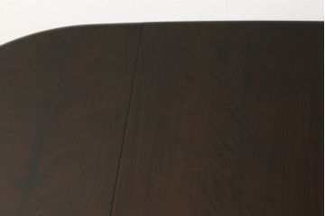 中古　北海道民芸家具　希少な絶版品　引き出し付きで使い勝手の良い上品なバタフライテーブル(ダイニングテーブル、エクステンションテーブル)(R-059000)