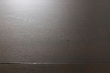 中古　北海道民芸家具　希少な絶版品　引き出し付きで使い勝手の良い上品なバタフライテーブル(ダイニングテーブル、エクステンションテーブル)(R-059000)