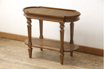 中古　美品　DREXEL HERITAGE(ドレクセルヘリテイジ)　Cameo Classics(キャメオクラシックス)　クラシカルな空間を演出するサイドテーブル(定価約24万円)(コーヒーテーブル、エンドテーブル)(R-059010)