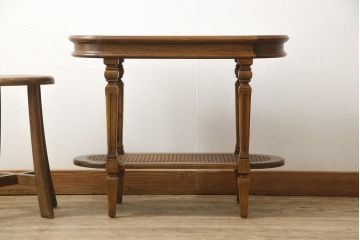 中古　美品　DREXEL HERITAGE(ドレクセルヘリテイジ)　Cameo Classics(キャメオクラシックス)　クラシカルな空間を演出するサイドテーブル(定価約24万円)(コーヒーテーブル、エンドテーブル)(R-059010)