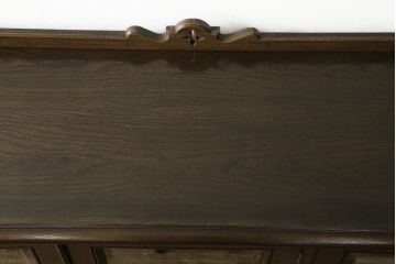 中古　神戸洋家具　永田良介商店　落ち着きのある佇まいが魅力的なサイドボード(サイドキャビネット、収納棚、戸棚、飾り棚、本箱、ブックケース)(R-059020)