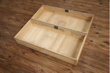 中古　高級品　京指物　宮崎平安堂　総桐　シンプルで洗練された佇まいが魅力的な小袖タンス(定価約125万円)(並厚、総桐箪笥、和タンス、衣装たんす)(R-059039)