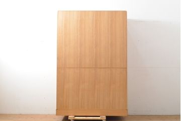 中古　木匠・多々納邦男作　凛とした美しい佇まいが魅力の桐箪笥(並厚、和タンス、引き出し、衣装箪笥、桐たんす、着物箪笥)(定価約130万円)(R-059076)
