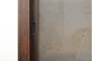 和製アンティーク　大正ロマン　ノスタルジックな雰囲気香る戸棚(収納棚、キャビネット、サイドボード、店舗什器、食器棚)(R-059108)