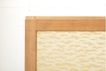 アンティーク建具　鶴と松の彫刻がなんとも風情がある板戸4枚セット(帯戸、引き戸、建具)(R-059118)