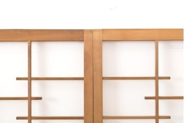 アンティーク建具　洗練された和を演出する引き戸4枚セット(建具)(R-059121)