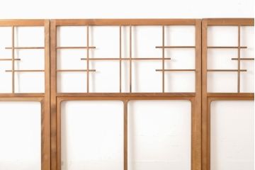アンティーク建具　洗練された和を演出する引き戸4枚セット(建具)(R-059121)