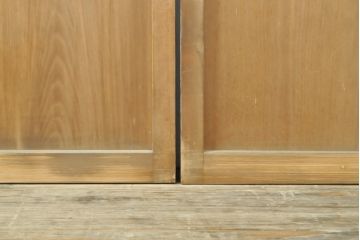 アンティーク建具　洗練された和を演出する引き戸4枚セット(建具)(R-059121)